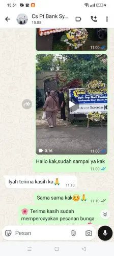 Testimonial Papan Bunga rancaekek kencana